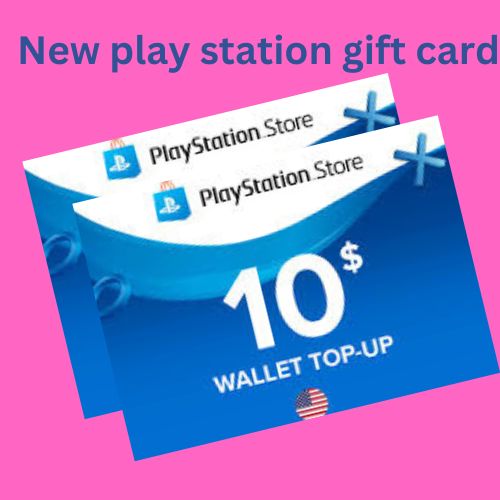 New play station gift card 2024