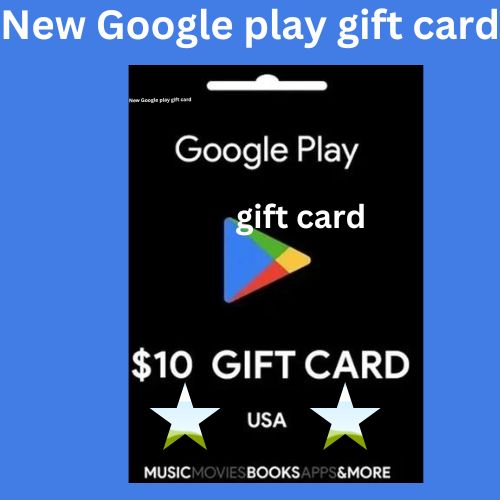 New google play gift card 2024